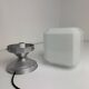 Old small art deco vintage table lamp