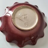 Vintage Dümler & Breiden glazed ceramic polylobed bowl (1960s)