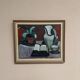 Original Swedish Oil on Canvas – “Pitcher and Plant” by Evy Olesen