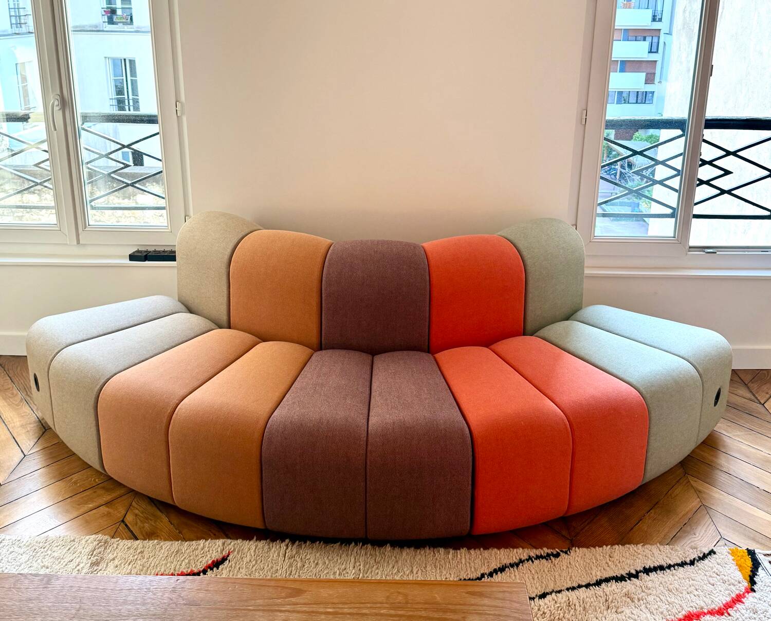 Modular sofa Blå Station S80