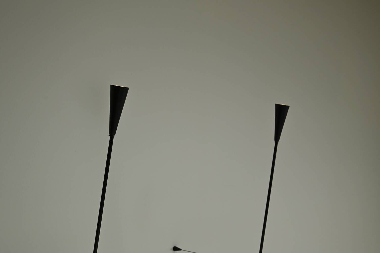 Set of 2 floor/ wall lamps by Bjart Veenendaal, 1980s The Netherlands.