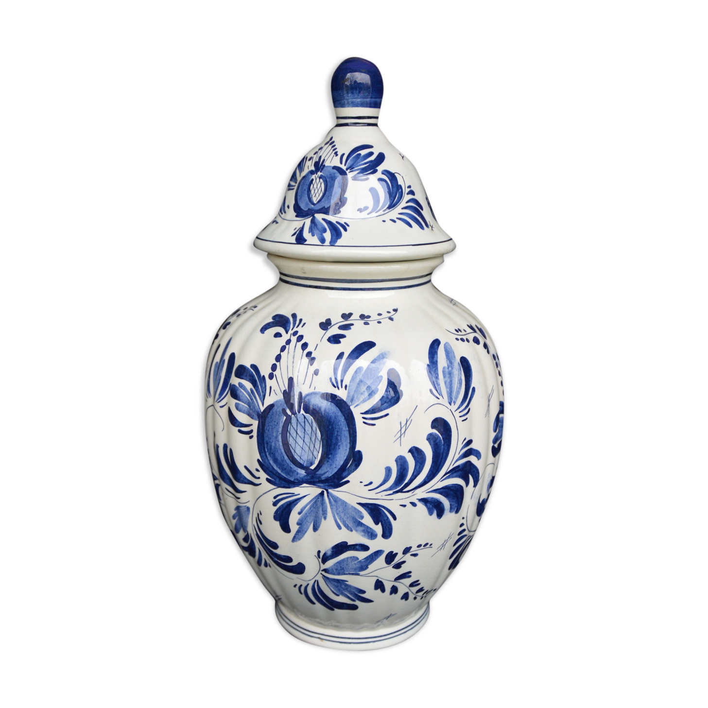 Large vase/potiche Delft