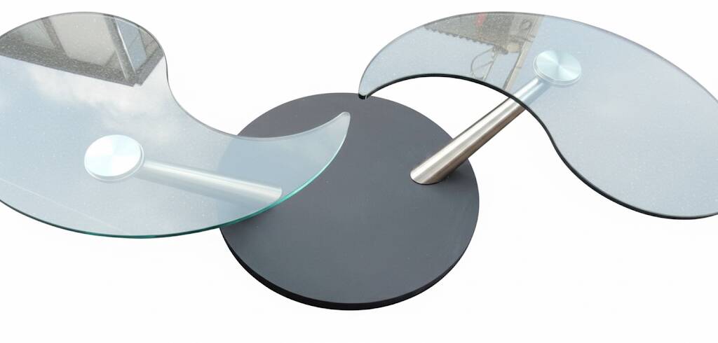 Ricochet coffee table by Arnaldo Gamba Rochebobois in very good condition.