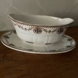 Clairefontaine ironstone gravy boat
