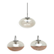 Luminaires en forme d'OVNI en verre de style Space Age allemand du milieu du siècle, lot de 3