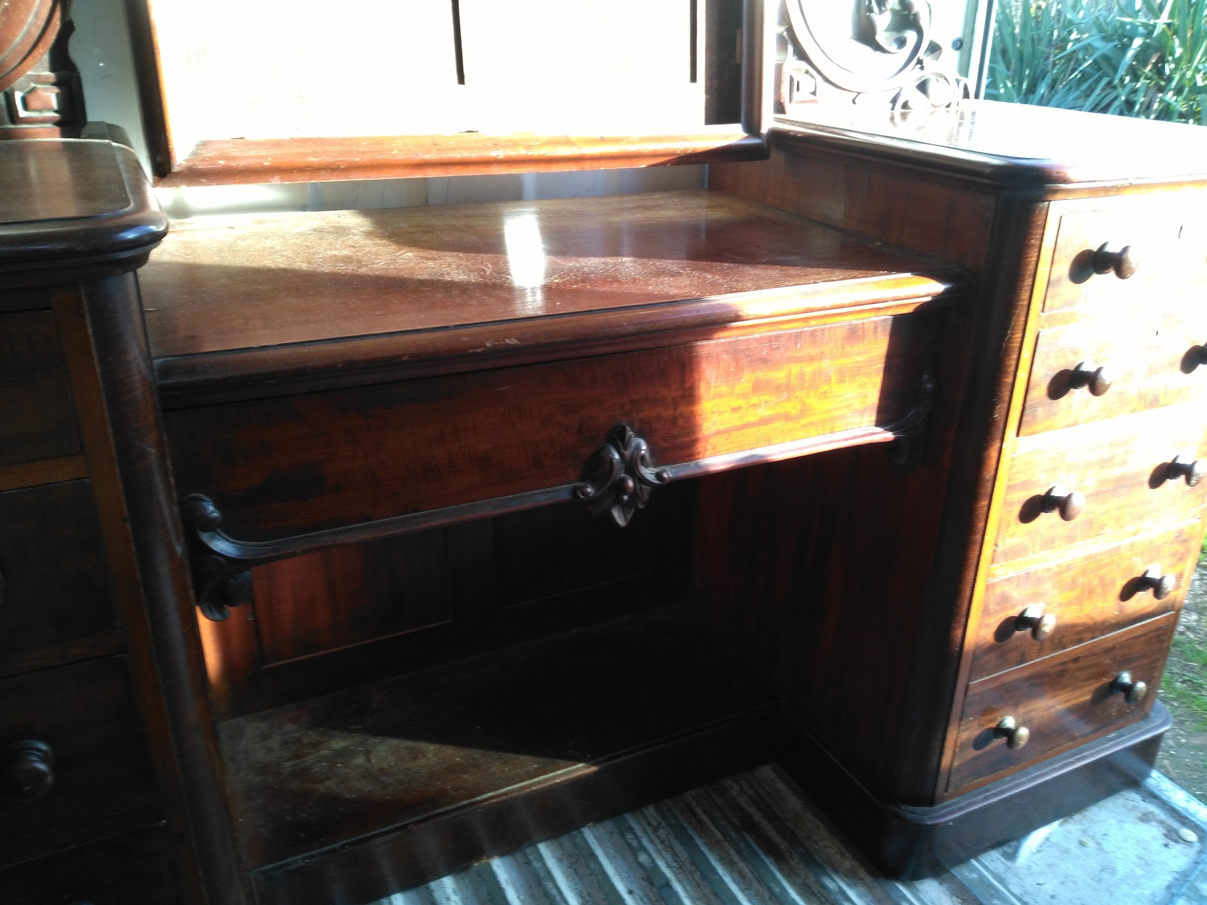 English dressing table Nuttall sons & Co