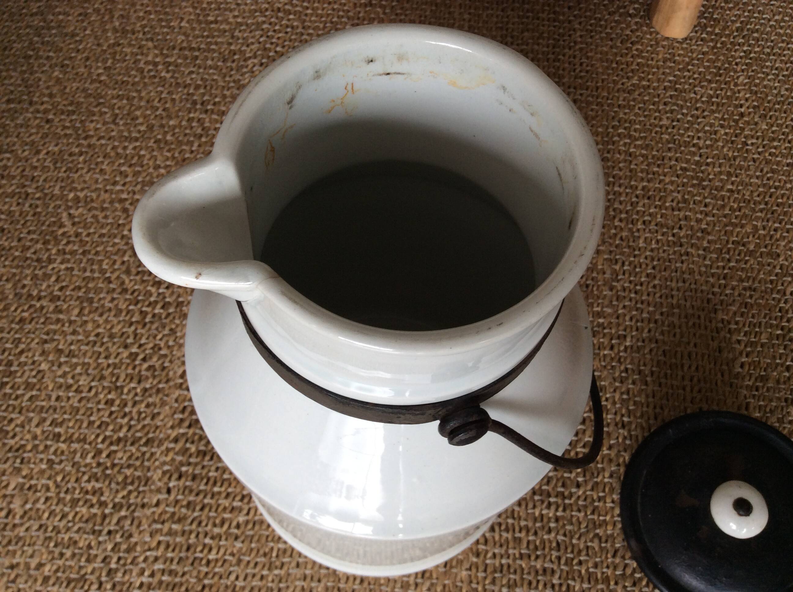 Antique milk jug