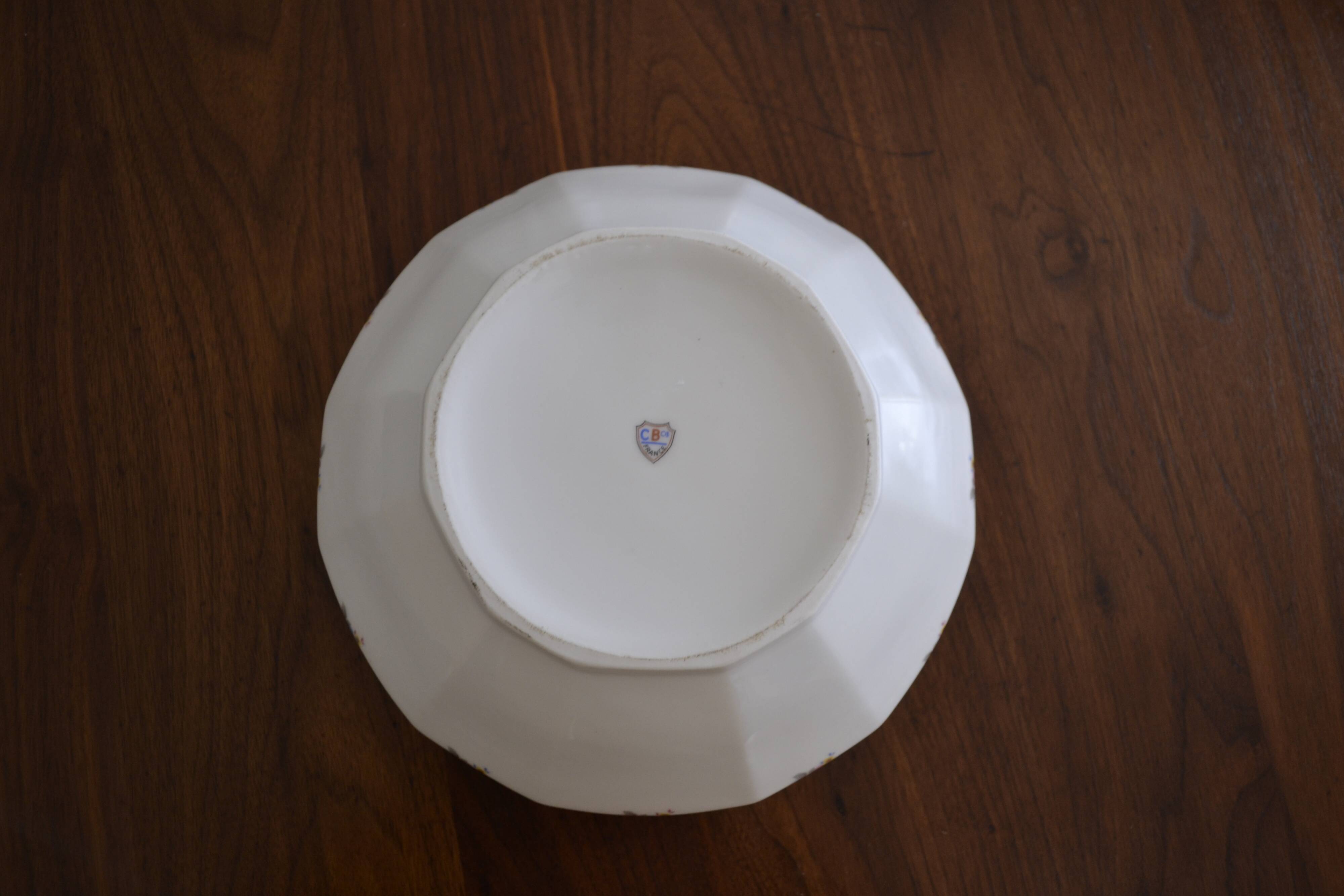 White porcelain bowl