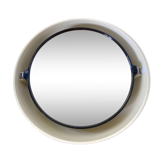 Round mirror Allibert model A41 Space Age 1970