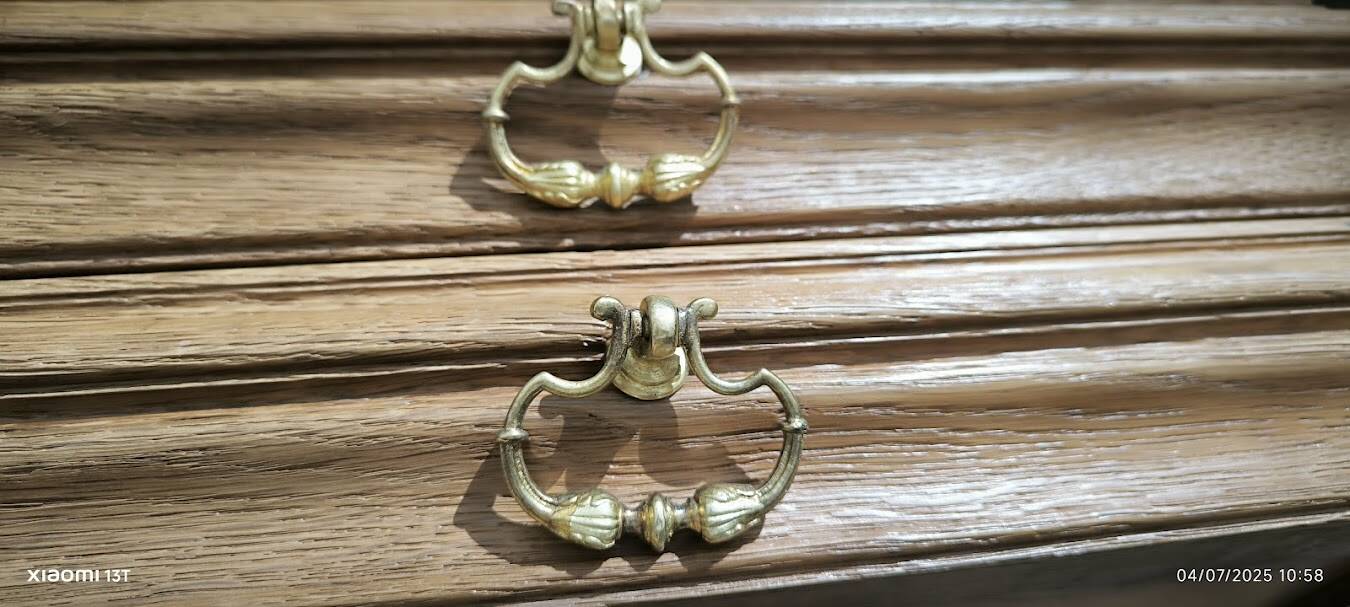 Low buffet console solid oak