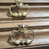 Low buffet console solid oak