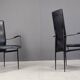Vintage S44 dining chairs by Giancarlo Vegni for Fasem, set of 4, 1980