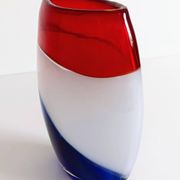Post-Modern Murano Art Glass Vase by Cose Belle, Italy, 1980s