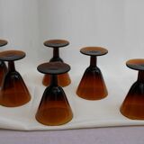 Set of 6 glasses for aperitif