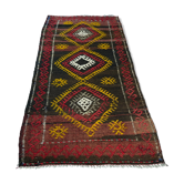 Vintage turkish kilim rug 96 x 50 cm