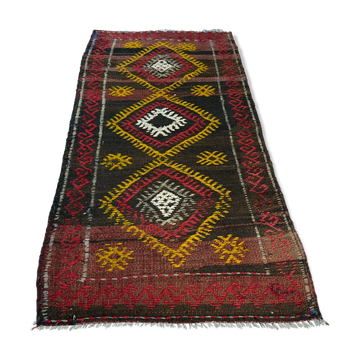 Vintage turkish kilim rug 96 x 50 cm