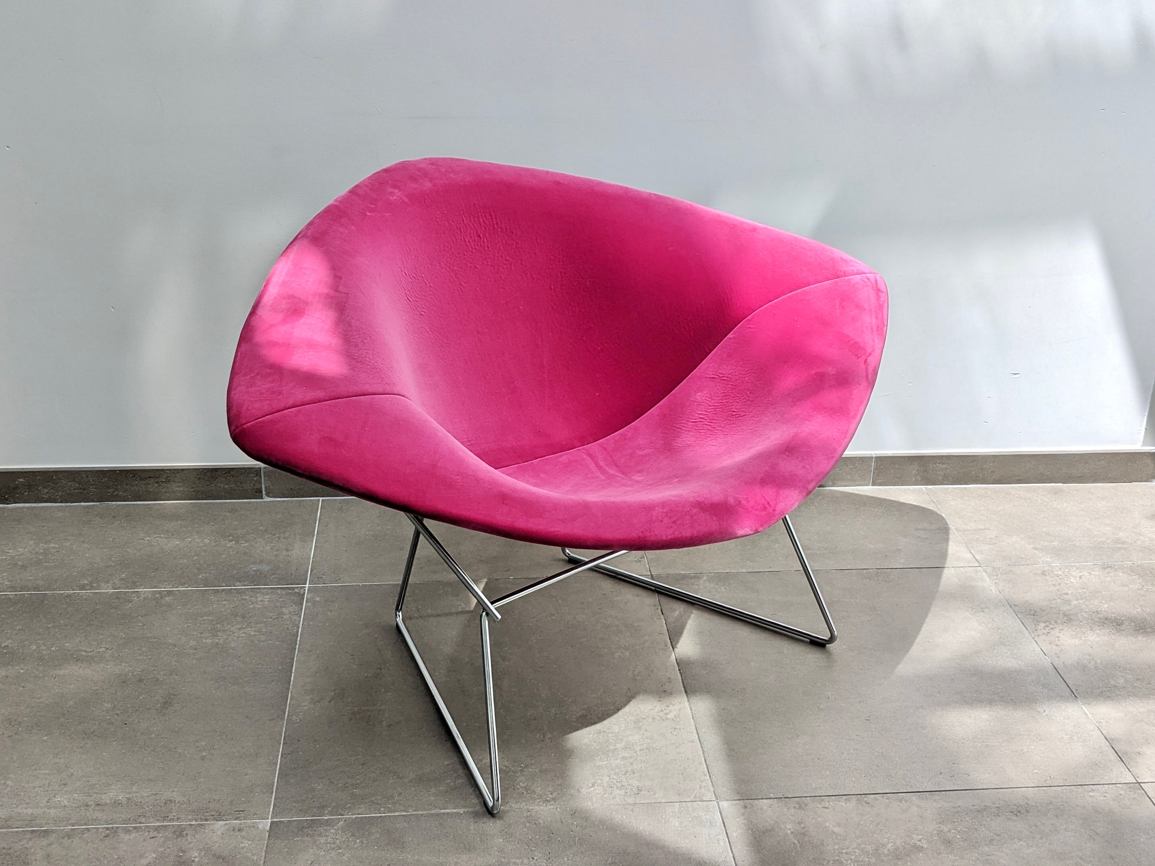 "Big Diamond" armchair by Harry Bertoia for Knoll