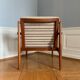 Fauteuil danois en teck par Arne Vodder