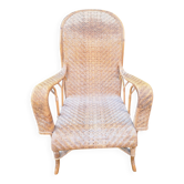 Art Deco Riviera rattan armchair