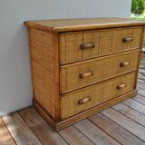 Rattan dresser 1970