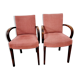 Two vintage bridge armchairs