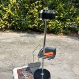 Cendrier sur Pied Vintage Années 70 - Tablette & Porte Revues/Journaux