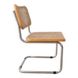 Cesca chair B32 by Marcel Breuer – cane and chrome metal – vintage