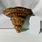 Wall console in wood nineteenth