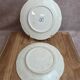 Set of 2 Longchamp ironstone plates model Lila Art Nouveau 22 cm