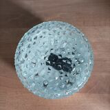 Ceiling lamp in molded glass