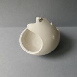 Cup, ceramic pocket tray florence arval paris