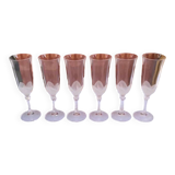 Flutes ou verres à pied