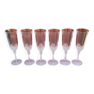 Flutes ou verres à pied