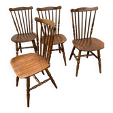 Set of 4 Baumann Menuet chairs