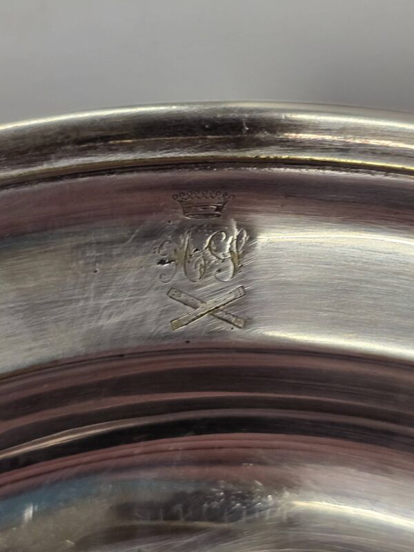 Ancien plat creux Christofle en métal argenté début XXÈME