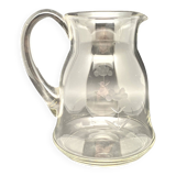 Carafe en verre avec motif Fleurs ciselé