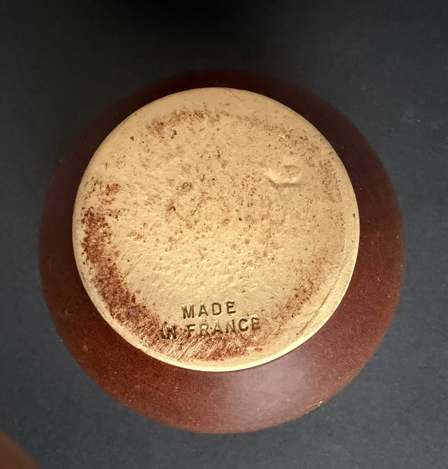 2 antique stoneware bowls