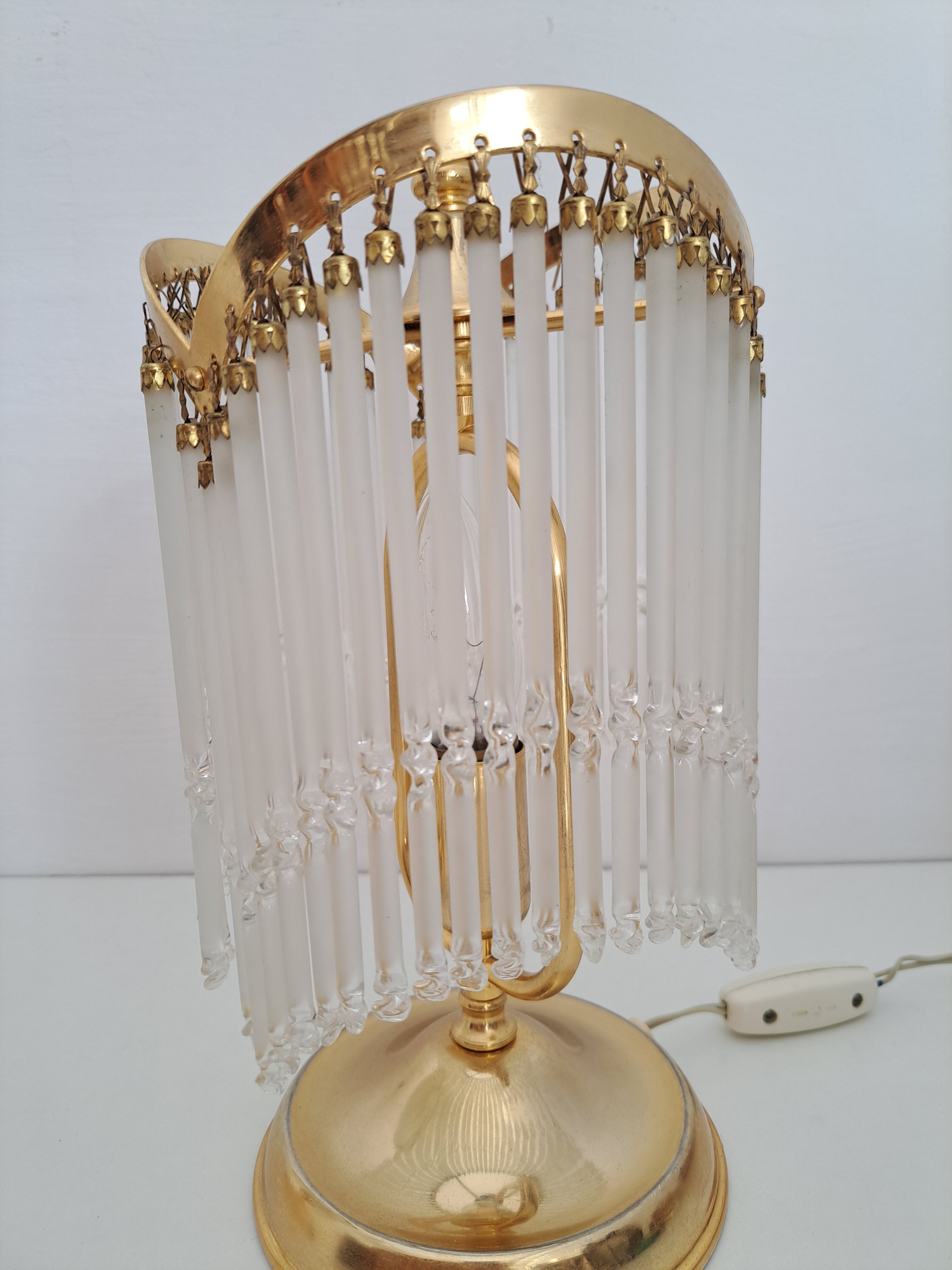 Pair of classic bedside lamps