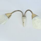 Pair of Large Vintage Modular Wall Lights, 50s