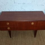 Low cabinet or small sideboard in mahogany from the 1960s.