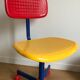 Wheeled office chair for children by ikea, "memphis style", 90s