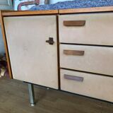 Commode coiffeuse en acajou 1960