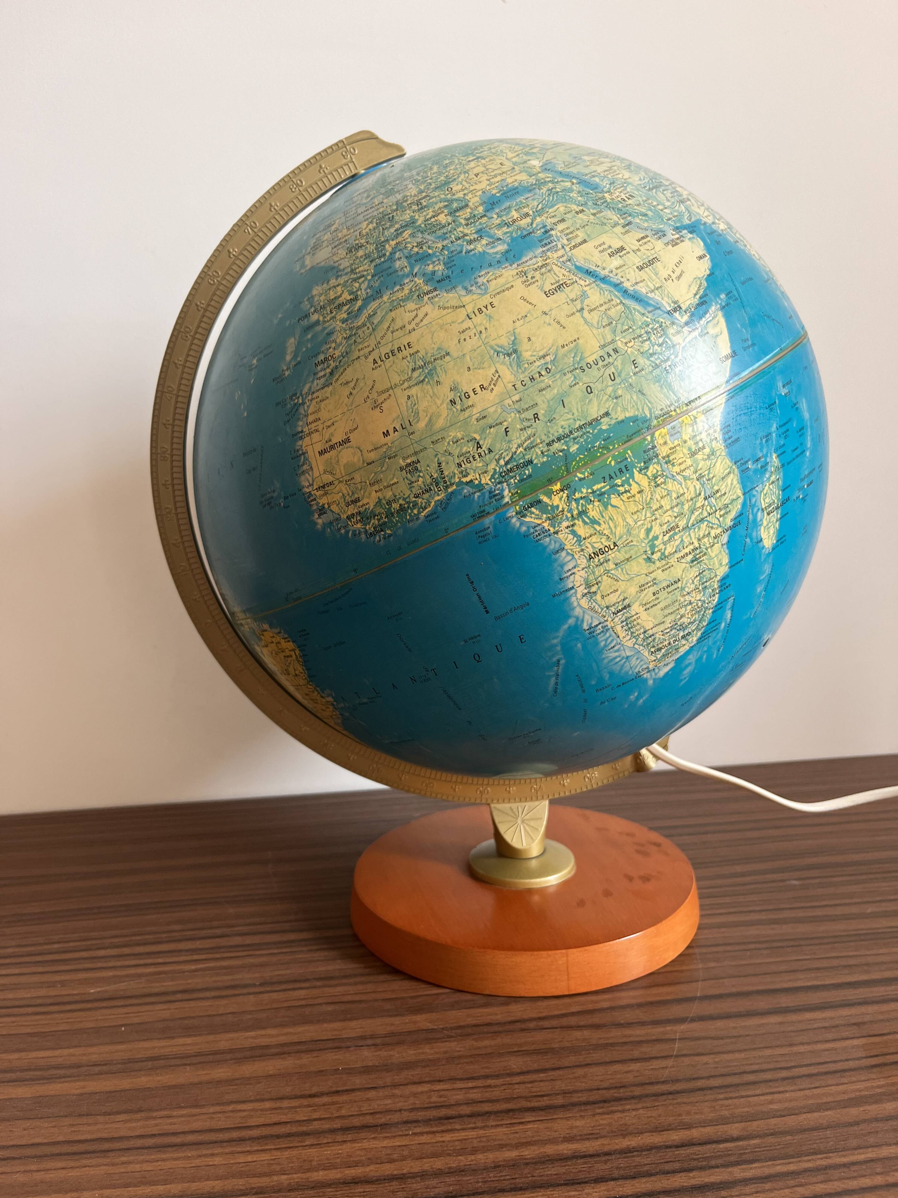 Replogle World Map Lamp