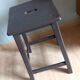 Wooden workshop stool, 60s-70s