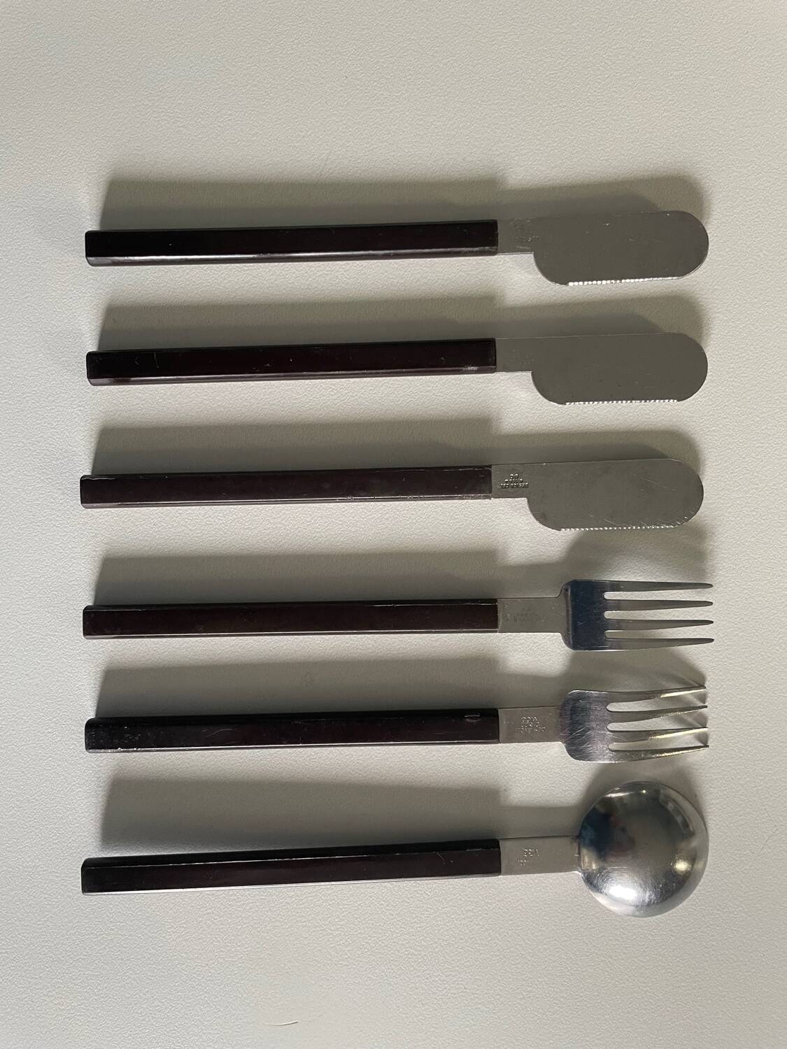 Concorde cutlery sets by Raymond Loewy