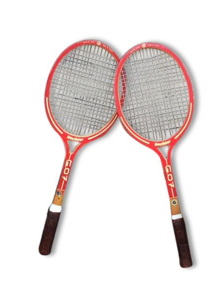 Paire de raquettes 70's