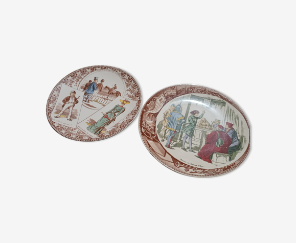 Assiettes sarguemine