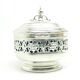 Sugar bowl, Eclecticism, silver-plated brass, WMF, Germany, 19th century