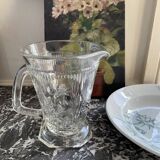Art Deco glass pitcher