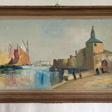 Old signed painting